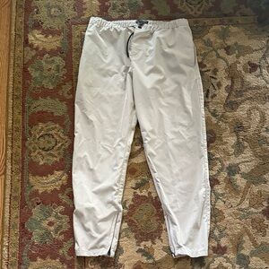 Saks Fifth Avenue Men's Cream Joggers Size XL